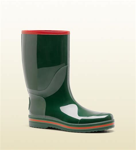 green gucci rain boots|Gucci ankle boots on sale.